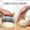 imageSuperbaking Banneton Bread Proofing Basket Sourdough Bread Baking Supplies Round 9 Inch Sourdough Starter Kit Proofing Basket for Baking Bread Making Supplies Tools Banneton Basket Gift SetRoundOval Gift Set