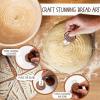 imageSuperbaking Banneton Bread Proofing Basket Sourdough Bread Baking Supplies Round 9 Inch Sourdough Starter Kit Proofing Basket for Baking Bread Making Supplies Tools Banneton Basket Gift SetRoundOval Gift Set