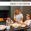 imageSuperbaking Banneton Bread Proofing Basket Sourdough Bread Baking Supplies Round 9 Inch Sourdough Starter Kit Proofing Basket for Baking Bread Making Supplies Tools Banneton Basket Gift SetRound Gift Set