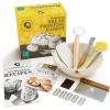 imageSuperbaking Banneton Bread Proofing Basket Sourdough Bread Baking Supplies Round 9 Inch Sourdough Starter Kit Proofing Basket for Baking Bread Making Supplies Tools Banneton Basket Gift SetRound Gift Set