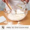 imageSuperbaking Sourdough Starter Kit 9quot SplinterFree Banneton Bread Proofing Basket Set with NonStick Silicone Dough Sling ampamp Glass Starter Jar Kit Sourdough Bread Baking Supplies Sourdough ToolsOval